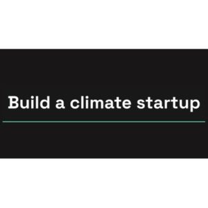 Build a climate startup